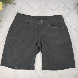 Kuhl Shorts Women's 4 Gray UPF 50 Zip Pockets Quick Dry Outdoor Lightweight Grey
